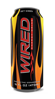 Wired energy drink